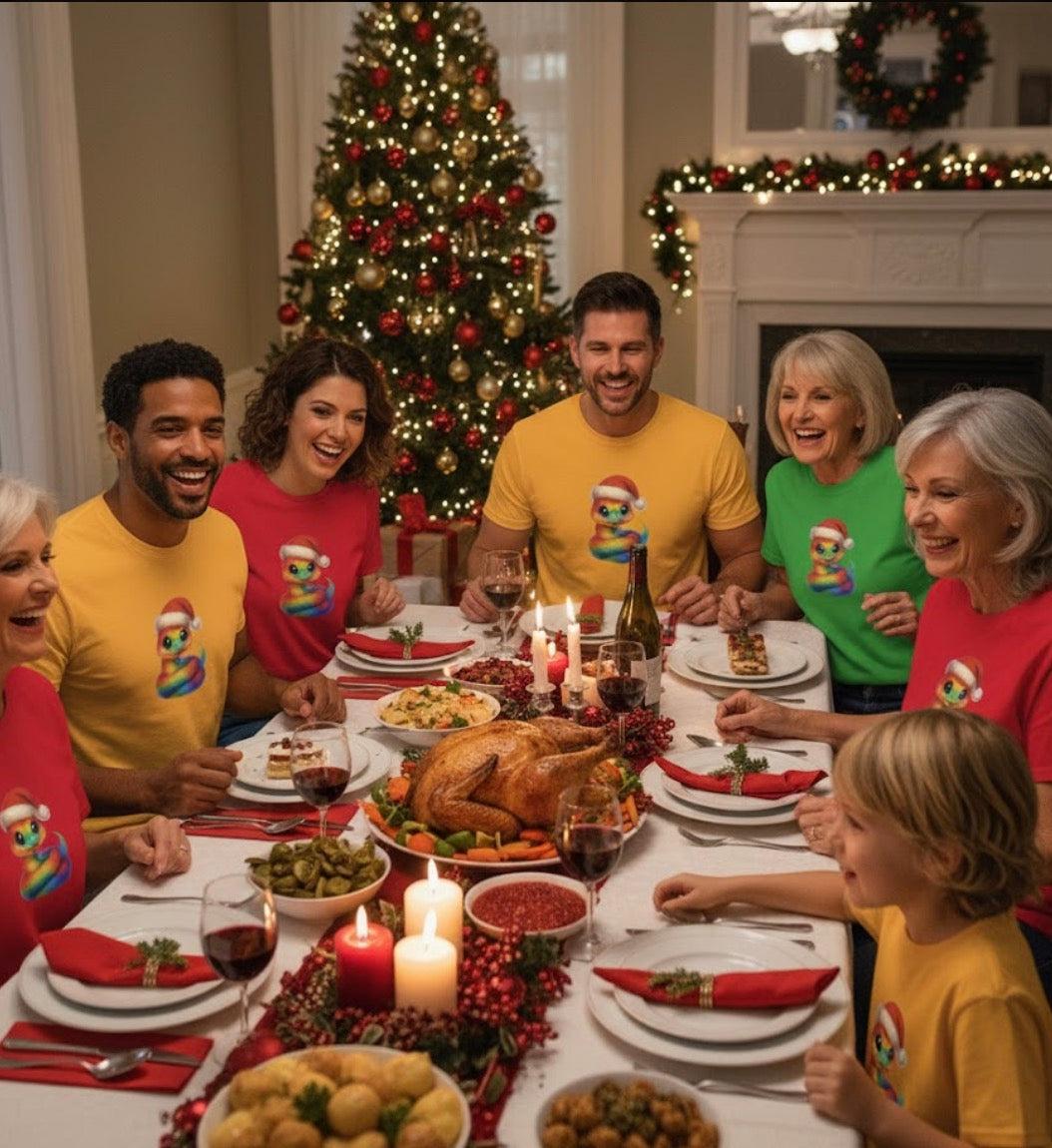 Santa’s Rainbow Snake – The Cutest Coil of Christmas Cheer